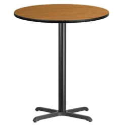 Flash Furniture 36'' Round Laminate Table Top With 30'' X 30'' Bar Height Table Base -Furniture GUEST 012588d1 e188 4d48 9f20 a8c62cd54ab6