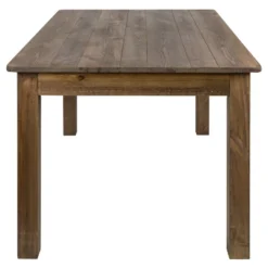 Flash Furniture 60" X 38" Rectangular Solid Pine Farm Dining Table -Furniture GUEST 01421686 dd90 4042 a413 cdf6e85a2177