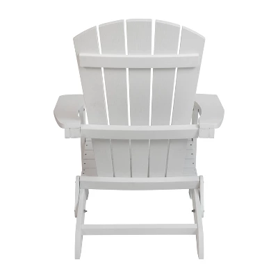Flash Furniture Charlestown All-Weather Poly Resin Indoor/Outdoor Folding Adirondack Chair 8 Flash Furniture Charlestown All-Weather Poly Resin Indoor/Outdoor Folding Adirondack Chair - Image 8