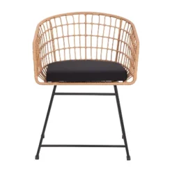 Flash Furniture Devon Set Of 2 Indoor/Outdoor Patio Boho Club Chairs, Rope With PE Wicker Rattan, Cushions And Sled Base 21 Flash Furniture Devon Set Of 2 Indoor/Outdoor Patio Boho Club Chairs, Rope With PE Wicker Rattan, Cushions And Sled Base -Furniture GUEST 02caab26 e8d8 40eb 80d9 2f94d816f0e5