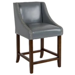 Flash Furniture Carmel Series 24" High Transitional Wood Counter Height Stool With Accent Nail Trim 22 Flash Furniture Carmel Series 24" High Transitional Wood Counter Height Stool With Accent Nail Trim -Furniture GUEST 02e06c77 8ce6 4038 87e3 1b3b42300ae8