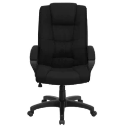 Flash Furniture High Back Multi-Line Stitch Upholstered Executive Swivel Office Chair With Arms -Furniture GUEST 0314e675 44be 4979 8e9b ae4c5aca72c8