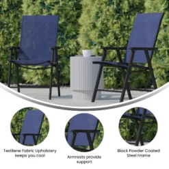 Flash Furniture Paladin Outdoor Folding Patio Sling Chair (2 Pack) 17 Flash Furniture Paladin Outdoor Folding Patio Sling Chair (2 Pack) -Furniture GUEST 0380e978 3d42 4a7d 90eb cd94f5c9b605