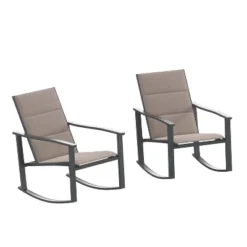 Flash Furniture Brazos Set Of 2 Outdoor Rocking Chairs With Flex Comfort Material And Metal Frame 25 Flash Furniture Brazos Set Of 2 Outdoor Rocking Chairs With Flex Comfort Material And Metal Frame -Furniture GUEST 03cd0725 9bff 4ad0 bf3c 039e67306582