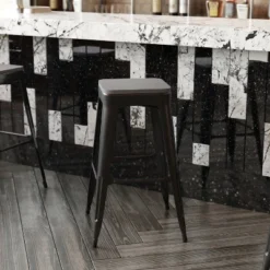 Flash Furniture Perry Poly Resin Wood Square Seat With Rounded Edges For Colorful Metal Barstools 17 Flash Furniture Perry Poly Resin Wood Square Seat With Rounded Edges For Colorful Metal Barstools -Furniture GUEST 04745a1a 6e8b 4753 aab5 8e38204a96ca