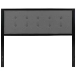 Flash Furniture Bristol Metal Tufted Upholstered Queen Size Headboard In Dark Gray Fabric 14 Flash Furniture Bristol Metal Tufted Upholstered Queen Size Headboard In Dark Gray Fabric -Furniture GUEST 04c02d53 0ce8 47d7 a9b9 935d35396cca