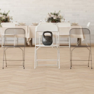 Flash Furniture Hercules™ Big And Tall Commercial Folding Chair - Extra Wide 650LB. Capacity - Durable Plastic - 4-Pack 14 Flash Furniture Hercules™ Big And Tall Commercial Folding Chair - Extra Wide 650LB. Capacity - Durable Plastic - 4-Pack - Image 14