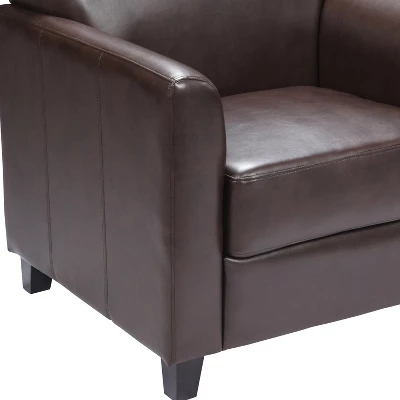 Flash Furniture HERCULES Diplomat Series LeatherSoft Chair With Clean Line Stitched Frame 5 Flash Furniture HERCULES Diplomat Series LeatherSoft Chair With Clean Line Stitched Frame - Image 5