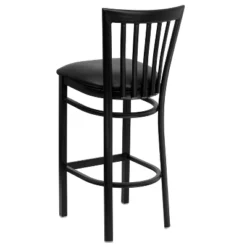 Flash Furniture Black School House Back Metal Restaurant Barstool -Furniture GUEST 06d5e763 cebd 44a8 a235 e430ea0a3b91
