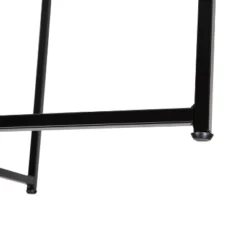 Flash Furniture Greenwich Collection End Table - Modern Clear Glass Accent Table With Crisscross Matte Black Frame 13 Flash Furniture Greenwich Collection End Table - Modern Clear Glass Accent Table With Crisscross Matte Black Frame -Furniture GUEST 07d002f5 ece3 44a7 a4fc 709510e2bf01