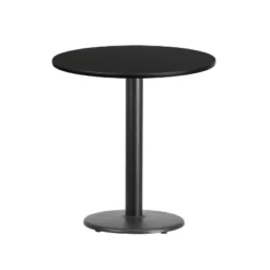 Flash Furniture 24'' Round Laminate Table Top With 18'' Round Table Height Base -Furniture GUEST 08b79159 01c4 4c52 b20f b2915ef3397d