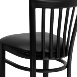 Flash Furniture Black School House Back Metal Restaurant Barstool -Furniture GUEST 08d12d61 debd 4324 a976 c83a6edfc005