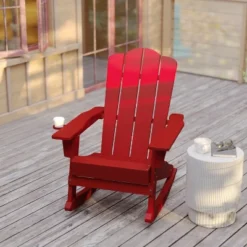 Flash Furniture Newport HDPE Adirondack Chair With Cup Holder And Pull Out Ottoman, All-Weather HDPE Indoor/Outdoor Chair 15 Flash Furniture Newport HDPE Adirondack Chair With Cup Holder And Pull Out Ottoman, All-Weather HDPE Indoor/Outdoor Chair -Furniture GUEST 0963ee92 ab51 45d8 ad6e abec3d0e31c6