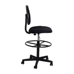 Flash Furniture Black Fabric Drafting Chair (Cylinders: 22.5''-27''H Or 26''-30.5''H) 15 Flash Furniture Black Fabric Drafting Chair (Cylinders: 22.5''-27''H Or 26''-30.5''H) -Furniture GUEST 0a545a83 8323 4255 9ceb 7358b8a440bf
