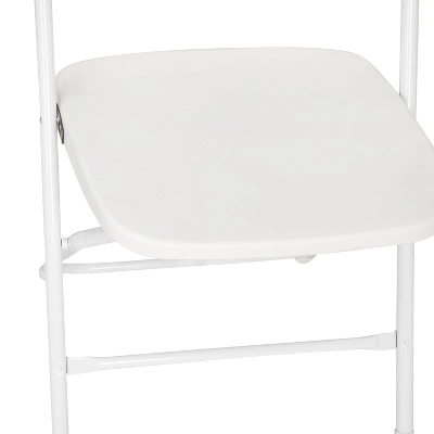 Flash Furniture Hercules™ Big And Tall Commercial Folding Chair - Extra Wide 650LB. Capacity - Durable Plastic - 4-Pack 3 Flash Furniture Hercules™ Big And Tall Commercial Folding Chair - Extra Wide 650LB. Capacity - Durable Plastic - 4-Pack - Image 3
