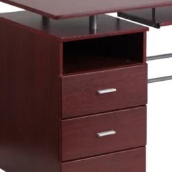 Flash Furniture Computer Desk With Three Drawer Single Pedestal And Pull-Out Keyboard Tray 16 Flash Furniture Computer Desk With Three Drawer Single Pedestal And Pull-Out Keyboard Tray -Furniture GUEST 0b539b02 fe87 4086 9c6d 0f18b0829610