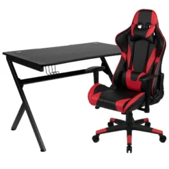 Flash Furniture Gaming Desk And Reclining Gaming Chair Set With Cup Holder, Headphone Hook & 2 Wire Management Holes 25 Flash Furniture Gaming Desk And Reclining Gaming Chair Set With Cup Holder, Headphone Hook & 2 Wire Management Holes -Furniture GUEST 0b74ba46 4ebe 48e7 9b1e 9284656bc862