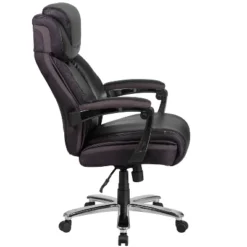 Flash Furniture HERCULES Series Big & Tall 500 Lb. Rated Black LeatherSoft Executive Swivel Ergonomic Office Chair With Adjustable Headrest 15 Flash Furniture HERCULES Series Big & Tall 500 Lb. Rated Black LeatherSoft Executive Swivel Ergonomic Office Chair With Adjustable Headrest -Furniture GUEST 0b88dab3 e9e3 43d3 8ee4 2a3de8779e73
