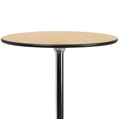 Flash Furniture 24'' Round Wood Cocktail Table With 30'' And 42'' Columns 7 Flash Furniture 24'' Round Wood Cocktail Table With 30'' And 42'' Columns - Image 7