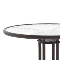 Flash Furniture Bellamy 31.5'' Round Tempered Glass Metal Table 16 Flash Furniture Bellamy 31.5'' Round Tempered Glass Metal Table -Furniture GUEST 0e893922 f3a5 4bed 81dc 486b2cd243d0