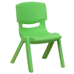 Flash Furniture 4 Pack Plastic Stackable School Chairs With 10.5" Seat Height -Furniture GUEST 0fc97f94 232b 44c3 91f0 254f08ed4904