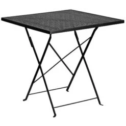 Flash Furniture Oia Commercial Grade 28" Square Indoor-Outdoor Steel Folding Patio Table 18 Flash Furniture Oia Commercial Grade 28" Square Indoor-Outdoor Steel Folding Patio Table -Furniture GUEST 1030ee1c 4888 4843 9fce 65f8beabe7ac