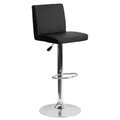 Flash Furniture Contemporary Vinyl Adjustable Height Barstool With Panel Back And Chrome Base 19 Flash Furniture Contemporary Vinyl Adjustable Height Barstool With Panel Back And Chrome Base -Furniture GUEST 11370a2a c4c2 450c a055 758f979c40bf