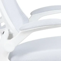 Flash Furniture Mid-Back White Mesh Swivel Ergonomic Task Office Chair With White Frame And Flip-Up Arms 16 Flash Furniture Mid-Back White Mesh Swivel Ergonomic Task Office Chair With White Frame And Flip-Up Arms -Furniture GUEST 120a056a 1b10 4e72 a643 332d157ddf78