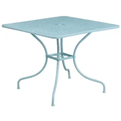 Flash Furniture Oia Commercial Grade 35.5" Square Indoor-Outdoor Steel Patio Table With Umbrella Hole 20 Flash Furniture Oia Commercial Grade 35.5" Square Indoor-Outdoor Steel Patio Table With Umbrella Hole -Furniture GUEST 131bc678 f49d 410c 9297 2eaa57ff4bc8