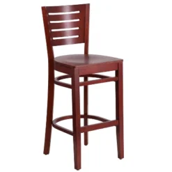 Flash Furniture Slat Back Wooden Restaurant Barstool -Furniture GUEST 138a07ca ee3a 4c3a 8ae2 cc92fd01161f