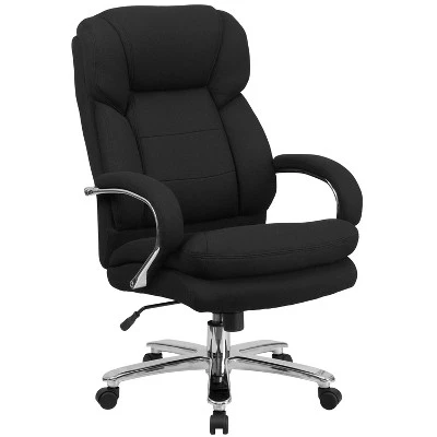 Flash Furniture HERCULES Series 24/7 Intensive Use Big & Tall 500 Lb. Rated Executive Swivel Ergonomic Office Chair With Loop Arms 10 Flash Furniture HERCULES Series 24/7 Intensive Use Big & Tall 500 Lb. Rated Executive Swivel Ergonomic Office Chair With Loop Arms - Image 10