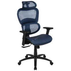 Flash Furniture Ergonomic Mesh Office Chair With 2-to-1 Synchro-Tilt, Adjustable Headrest, Lumbar Support, And Adjustable Pivot Arms 27 Flash Furniture Ergonomic Mesh Office Chair With 2-to-1 Synchro-Tilt, Adjustable Headrest, Lumbar Support, And Adjustable Pivot Arms -Furniture GUEST 1593529f 1758 4e2d a5f7 892874e54f8c
