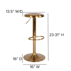 Flash Furniture Madrid Series Adjustable Height Retro Barstool -Furniture GUEST 160373de f432 45b7 b5ef 5d51050867e7