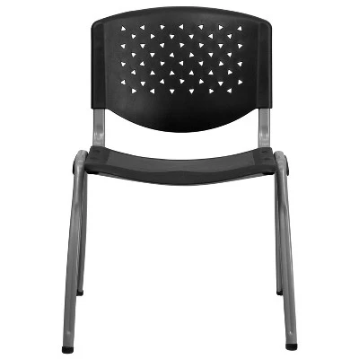 Flash Furniture HERCULES Series 880 Lb. Capacity Plastic Stack Chair With Powder Coated Frame 8 Flash Furniture HERCULES Series 880 Lb. Capacity Plastic Stack Chair With Powder Coated Frame - Image 8
