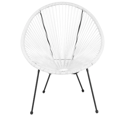 Flash Furniture Valencia Oval Comfort Series Take Ten Papasan Lounge Chair 7 Flash Furniture Valencia Oval Comfort Series Take Ten Papasan Lounge Chair - Image 7