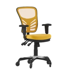 Flash Furniture Nicholas Mid-Back Multifunction Executive Swivel Ergonomic Office Chair With Adjustable Arms And Transparent Roller Wheels 28 Flash Furniture Nicholas Mid-Back Multifunction Executive Swivel Ergonomic Office Chair With Adjustable Arms And Transparent Roller Wheels -Furniture GUEST 18adb6ac 0152 4d11 a839 7c51cbe2925d