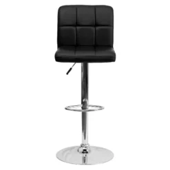 Flash Furniture Contemporary Quilted Vinyl Adjustable Height Barstool With Chrome Base -Furniture GUEST 1a0d2e67 04a0 4f8c 88c7 401cbb624866