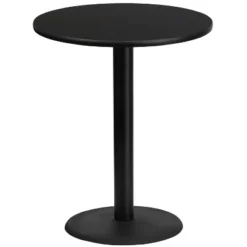 Flash Furniture 36'' Round Laminate Table Top With 24'' Round Bar Height Table Base -Furniture GUEST 1a64a002 3bbe 4755 bbc2 ddca38e124d7