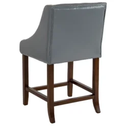 Flash Furniture Carmel Series 24" High Transitional Wood Counter Height Stool With Accent Nail Trim 18 Flash Furniture Carmel Series 24" High Transitional Wood Counter Height Stool With Accent Nail Trim -Furniture GUEST 1c3534ca e639 48ee 9dbb 04f597807996