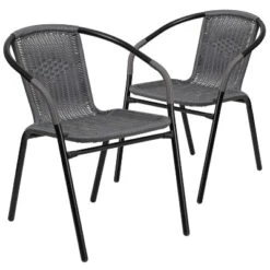 Flash Furniture 2 Pack Rattan Indoor-Outdoor Restaurant Stack Chair 29 Flash Furniture 2 Pack Rattan Indoor-Outdoor Restaurant Stack Chair -Furniture GUEST 1dd6cecb 68ad 43e9 9eca 808e44b33b98