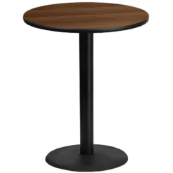 Flash Furniture 36'' Round Laminate Table Top With 24'' Round Bar Height Table Base -Furniture GUEST 1e6511fb b594 4ff4 ae0a 17e67b901dd6