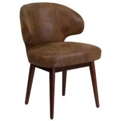 Flash Furniture Comfort Back Series Side Reception Chair With Walnut Legs 23 Flash Furniture Comfort Back Series Side Reception Chair With Walnut Legs -Furniture GUEST 1e9c31fa 852b 4071 b345 816d6df759a7
