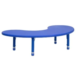 Flash Furniture 35"W X 65"L Half-Moon Plastic Height Adjustable Activity Table 23 Flash Furniture 35"W X 65"L Half-Moon Plastic Height Adjustable Activity Table -Furniture GUEST 1ed5e781 e539 412e bab4 2d859bc519f1