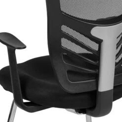 Flash Furniture Black Mesh Side Reception Chair With Chrome Sled Base 17 Flash Furniture Black Mesh Side Reception Chair With Chrome Sled Base -Furniture GUEST 1fabf446 2622 497a 82bd 4a121371403f