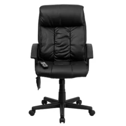 Massaging Executive Swivel Office Chair Black Leather- Flash Furniture -Furniture GUEST 20c41f5b f8a9 4593 8a30 5c562c9cac6d