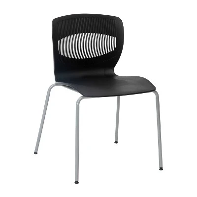 Flash Furniture HERCULES Series Commercial Grade 770 Lb. Capacity Ergonomic Stack Chair With Lumbar Support And Steel Frame 13 Flash Furniture HERCULES Series Commercial Grade 770 Lb. Capacity Ergonomic Stack Chair With Lumbar Support And Steel Frame - Image 13