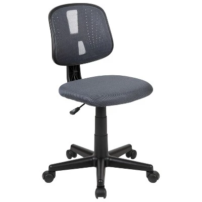 Flash Furniture Flash Fundamentals Mid-Back Mesh Swivel Task Office Chair With Pivot Back 13 Flash Furniture Flash Fundamentals Mid-Back Mesh Swivel Task Office Chair With Pivot Back - Image 13