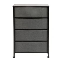 Flash Furniture 4 Drawer Slim Wood Top Cast Iron Frame Vertical Storage Dresser With Easy Pull Fabric Drawers 17 Flash Furniture 4 Drawer Slim Wood Top Cast Iron Frame Vertical Storage Dresser With Easy Pull Fabric Drawers -Furniture GUEST 266fad51 c014 4f68 bee6 aa09e96a367e