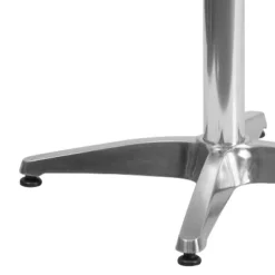 Flash Furniture Mellie 31.5'' Round Aluminum Indoor-Outdoor Table With Base 9 Flash Furniture Mellie 31.5'' Round Aluminum Indoor-Outdoor Table With Base -Furniture GUEST 272f3634 78d9 4c72 9bf0 dfb2d5215bbd