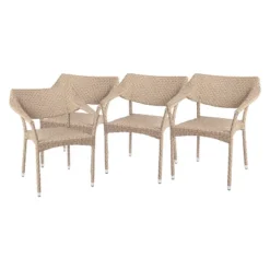Flash Furniture Jace Set Of 4 Commercial Grade Stacking Patio Chairs, All Weather PE Rattan Wicker Patio Dining Chairs 23 Flash Furniture Jace Set Of 4 Commercial Grade Stacking Patio Chairs, All Weather PE Rattan Wicker Patio Dining Chairs -Furniture GUEST 28409571 f789 4e80 8658 7d70dc64d35d